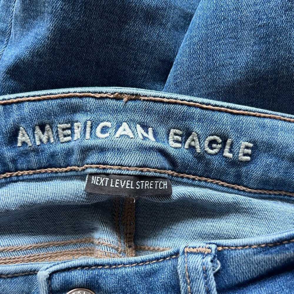 American Eagle next level stretch super high rise flare size 0 - Picture 9 of 11